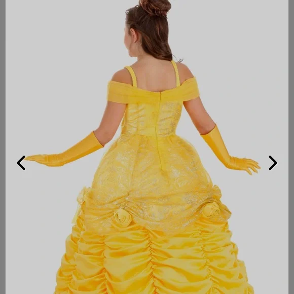 Disney's Beauty and the Beast Belle Costume for Girls NEW TAGS Child Size Medium - Picture 10 of 15